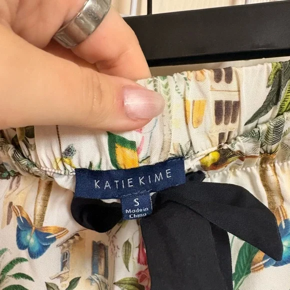 NWOT Katie Kime Animal Kingdom Modal/Cotton Blend Pajama Shorts - Picture 4 of 6